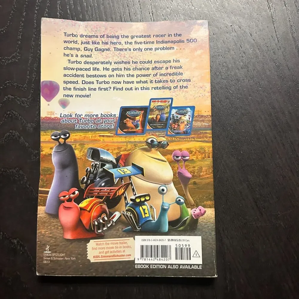Turbo Junior Novelization by Tracey West (2013, Trade Paperback)